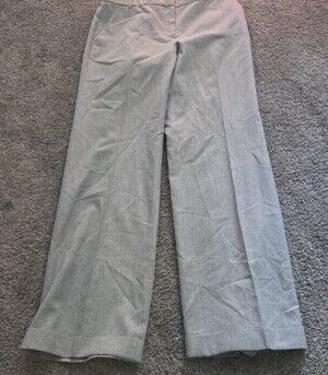 J. Crew Gray Wide-Leg Dress Pants
